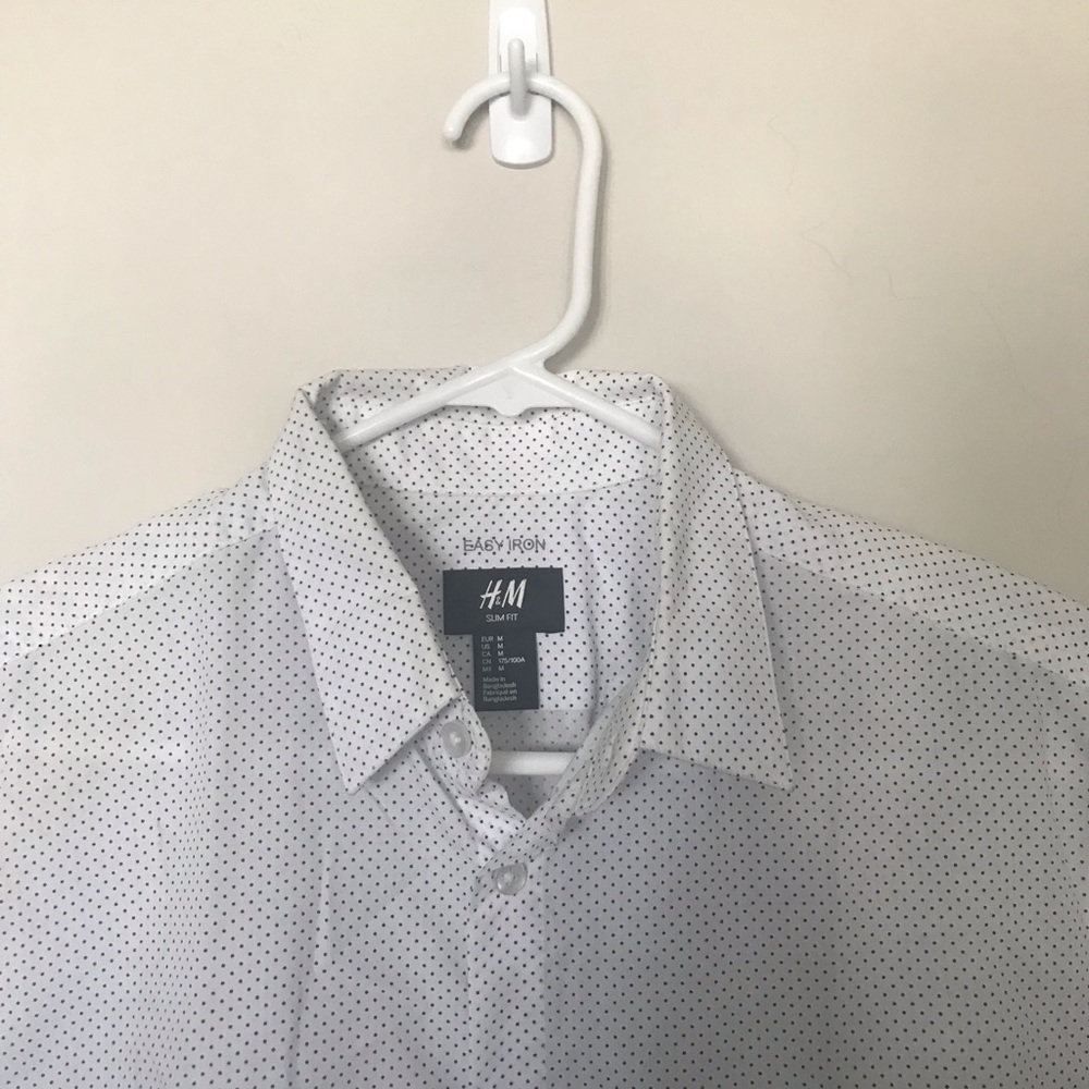 Polka Dot Button Down